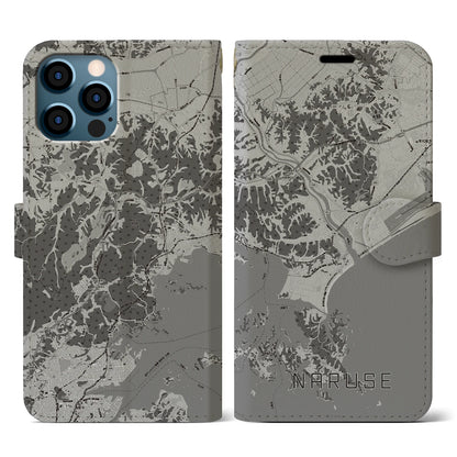 【鳴瀬（宮城県）】地図柄iPhoneケース（手帳タイプ）