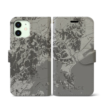 【鳴瀬（宮城県）】地図柄iPhoneケース（手帳タイプ）