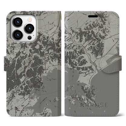 【鳴瀬（宮城県）】地図柄iPhoneケース（手帳タイプ）