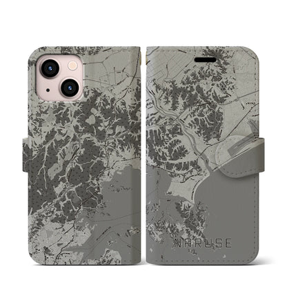 【鳴瀬（宮城県）】地図柄iPhoneケース（手帳タイプ）