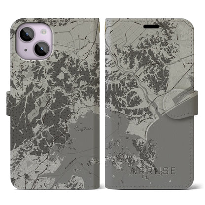 【鳴瀬（宮城県）】地図柄iPhoneケース（手帳タイプ）