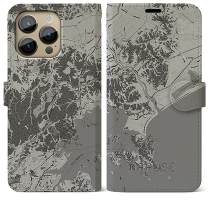 【鳴瀬（宮城県）】地図柄iPhoneケース（手帳タイプ）