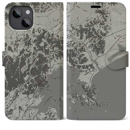 【鳴瀬（宮城県）】地図柄iPhoneケース（手帳タイプ）