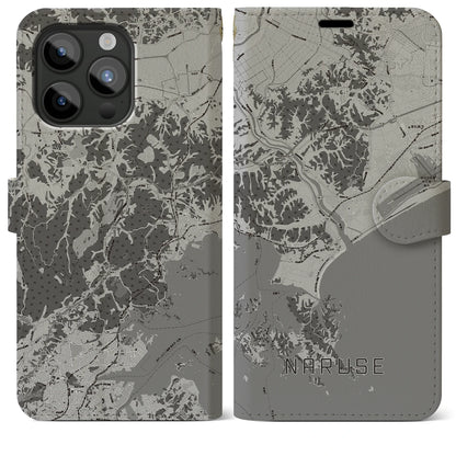 【鳴瀬（宮城県）】地図柄iPhoneケース（手帳タイプ）