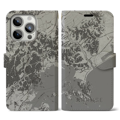 【鳴瀬（宮城県）】地図柄iPhoneケース（手帳タイプ）