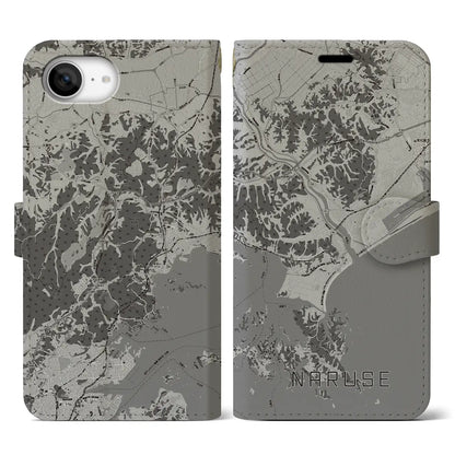 【鳴瀬（宮城県）】地図柄iPhoneケース（手帳タイプ）