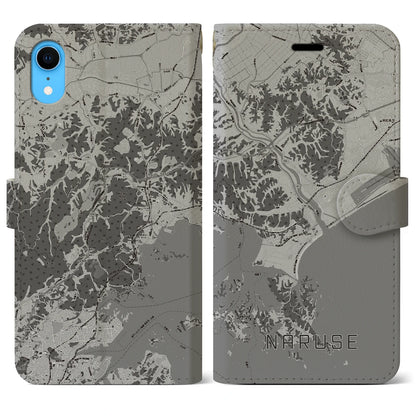 【鳴瀬（宮城県）】地図柄iPhoneケース（手帳タイプ）