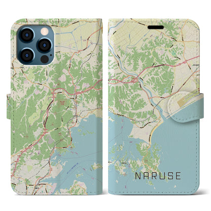 【鳴瀬（宮城県）】地図柄iPhoneケース（手帳タイプ）