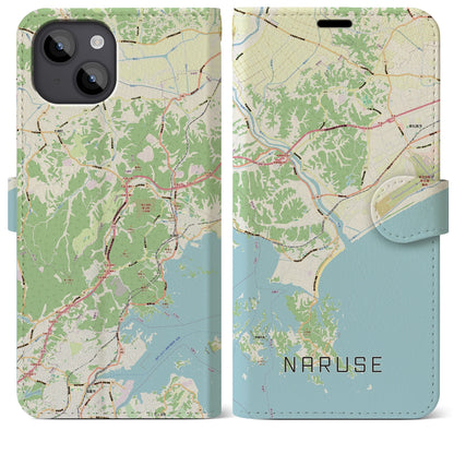 【鳴瀬（宮城県）】地図柄iPhoneケース（手帳タイプ）