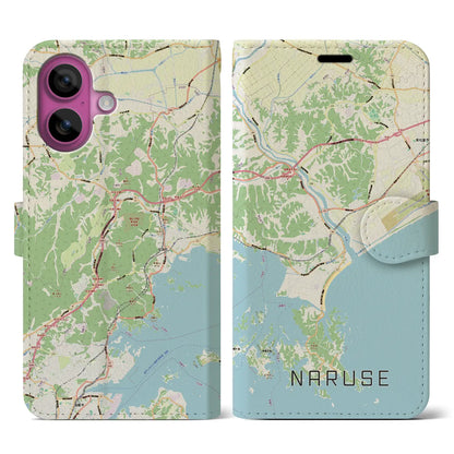 【鳴瀬（宮城県）】地図柄iPhoneケース（手帳タイプ）