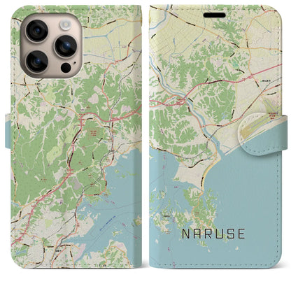 【鳴瀬（宮城県）】地図柄iPhoneケース（手帳タイプ）