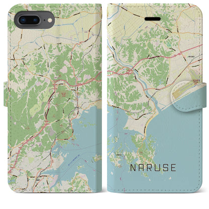 【鳴瀬（宮城県）】地図柄iPhoneケース（手帳タイプ）