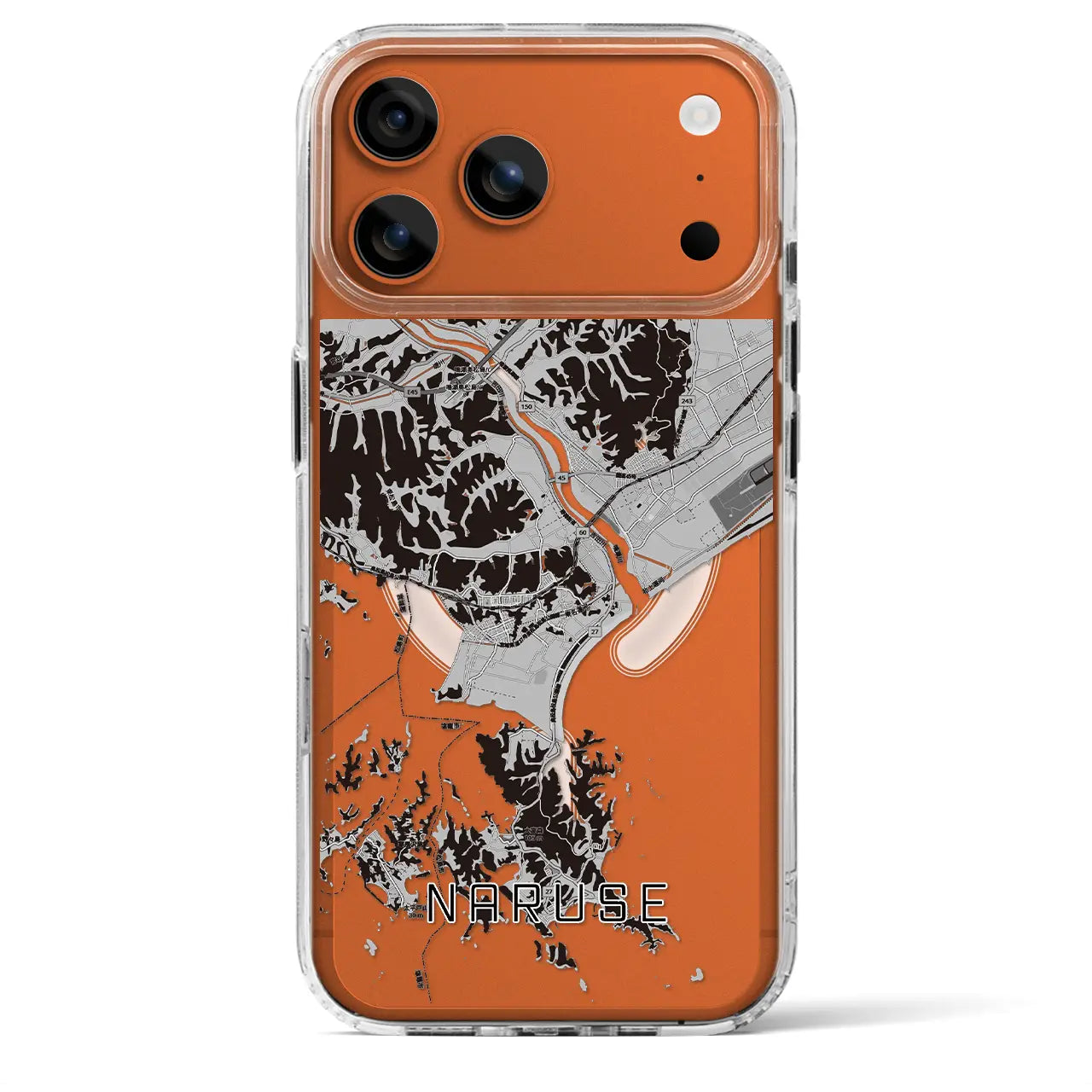 【鳴瀬（宮城県）】地図柄iPhoneケース（MagSafeタイプ）