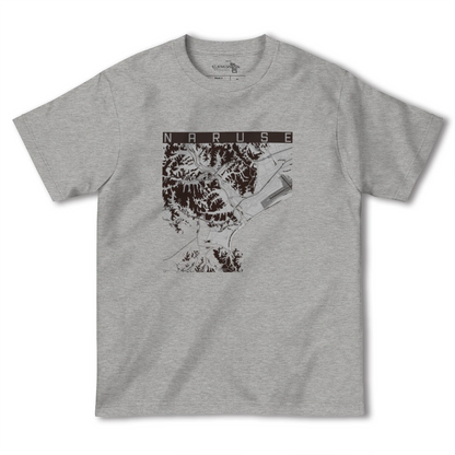 【鳴瀬（宮城県）】地図柄ヘビーウェイトTシャツ