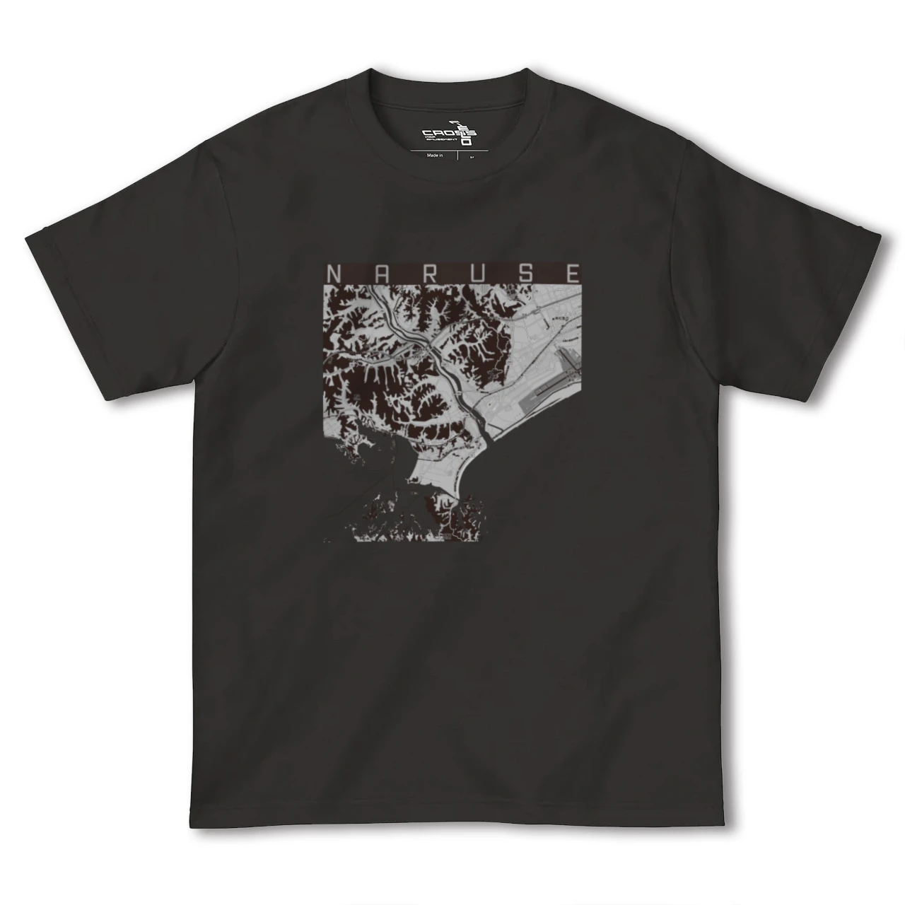 【鳴瀬（宮城県）】地図柄ヘビーウェイトTシャツ
