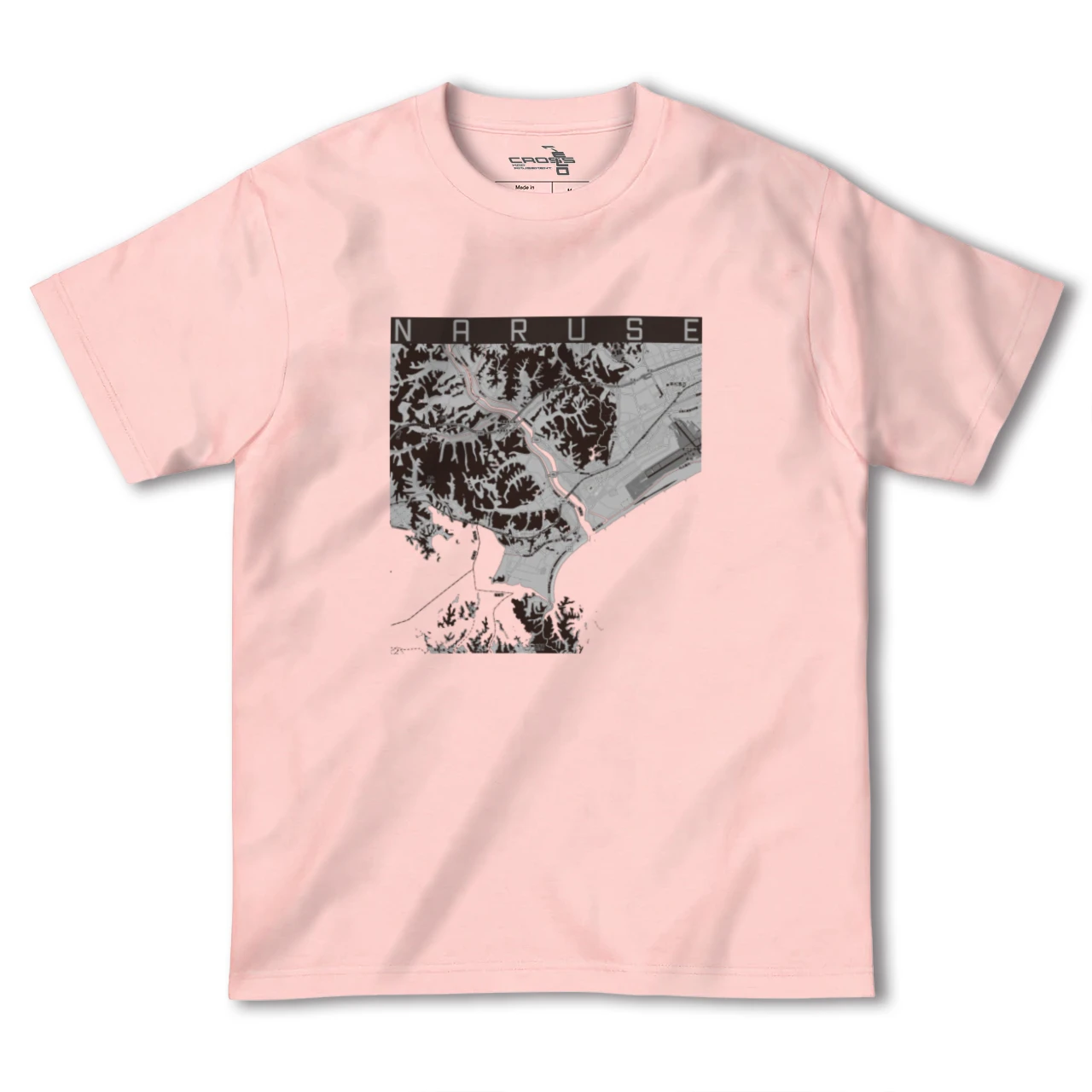 【鳴瀬（宮城県）】地図柄ヘビーウェイトTシャツ
