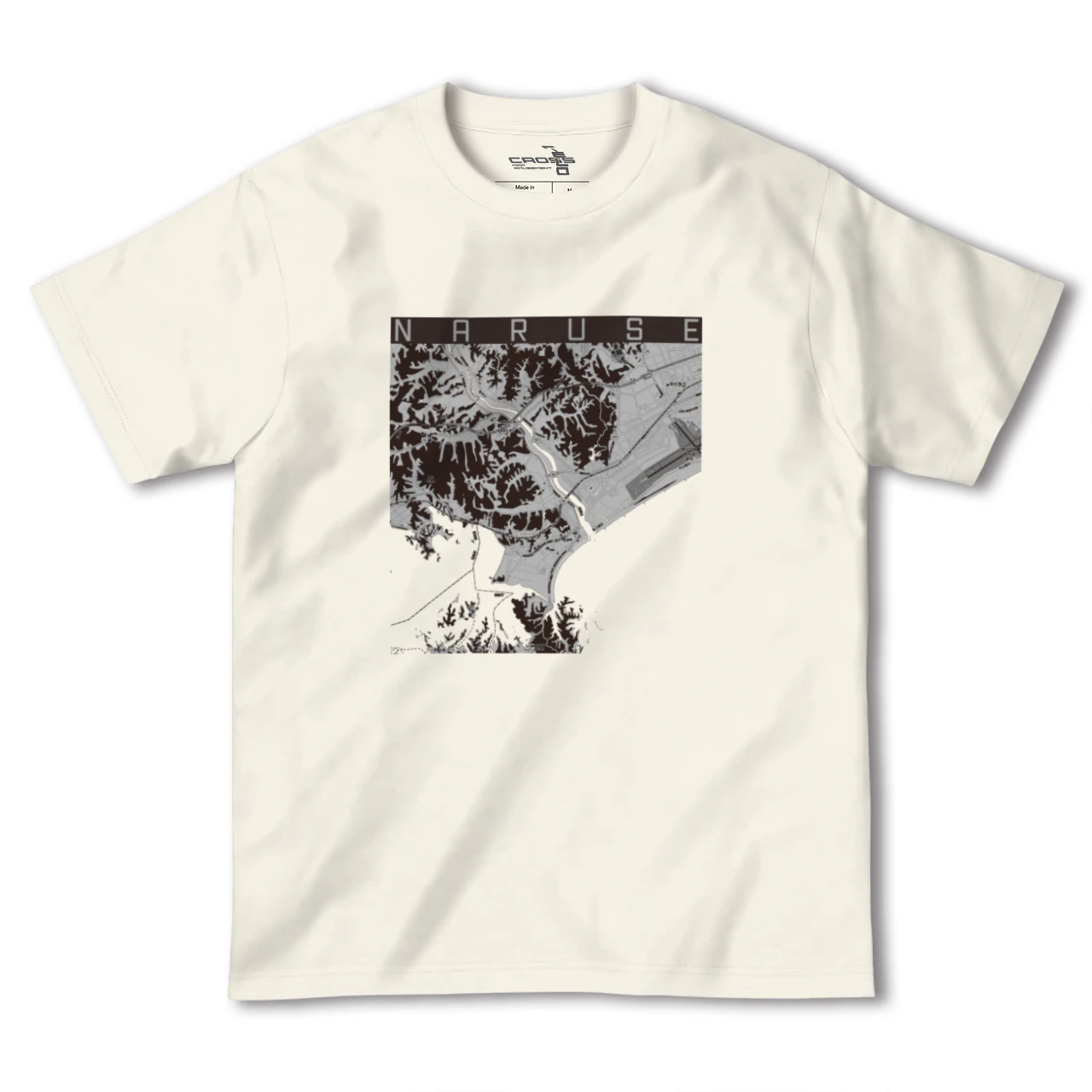 【鳴瀬（宮城県）】地図柄ヘビーウェイトTシャツ