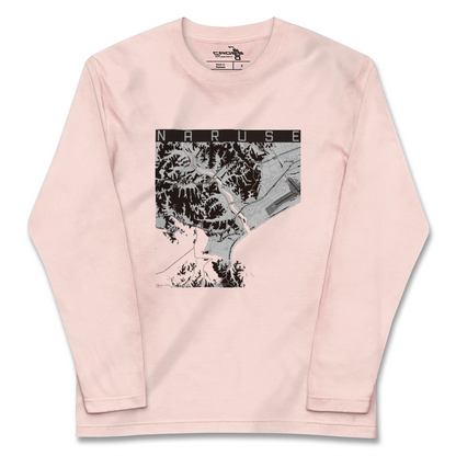 【鳴瀬（宮城県）】地図柄ロングスリーブTシャツ