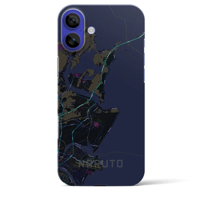 【鳴門（徳島県）】地図柄iPhoneケース（バックカバータイプ）