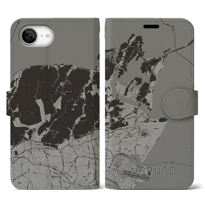 【鳴門（徳島県）】地図柄iPhoneケース（手帳タイプ）