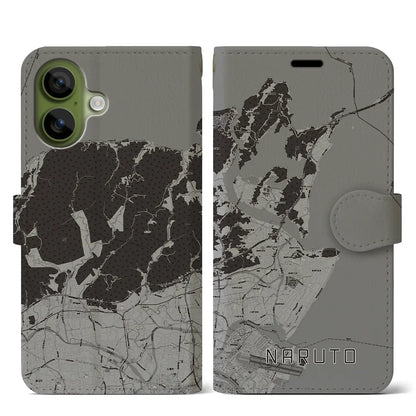 【鳴門（徳島県）】地図柄iPhoneケース（手帳タイプ）