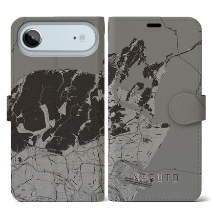 【鳴門（徳島県）】地図柄iPhoneケース（手帳タイプ）