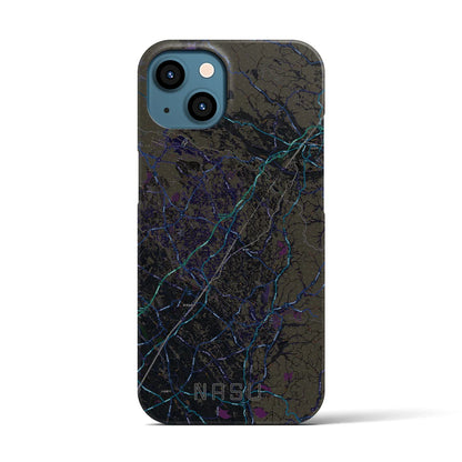 【那須（栃木県）】地図柄iPhoneケース（バックカバータイプ）