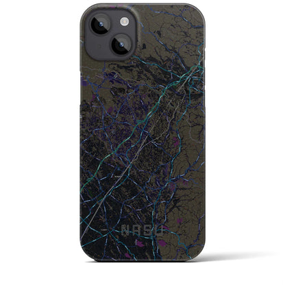【那須（栃木県）】地図柄iPhoneケース（バックカバータイプ）
