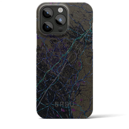 【那須（栃木県）】地図柄iPhoneケース（バックカバータイプ）