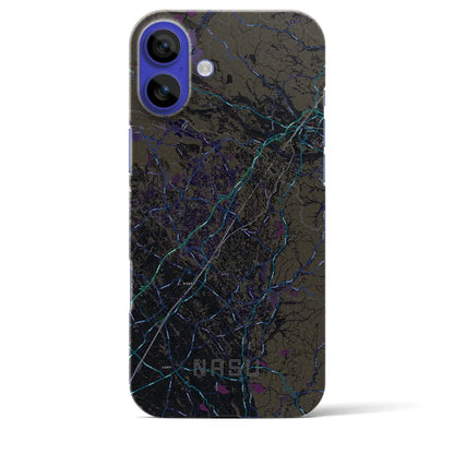 【那須（栃木県）】地図柄iPhoneケース（バックカバータイプ）