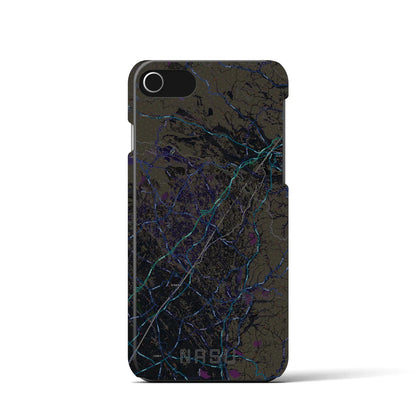 【那須（栃木県）】地図柄iPhoneケース（バックカバータイプ）