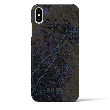 【那須（栃木県）】地図柄iPhoneケース（バックカバータイプ）