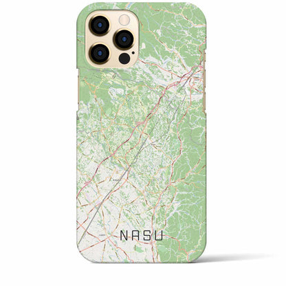 【那須（栃木県）】地図柄iPhoneケース（バックカバータイプ）