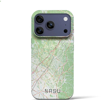 【那須（栃木県）】地図柄iPhoneケース（バックカバータイプ）