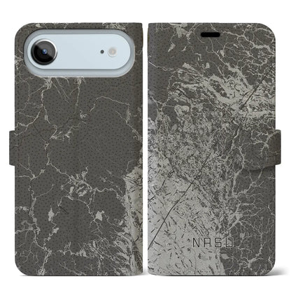 【那須（栃木県）】地図柄iPhoneケース（手帳タイプ）