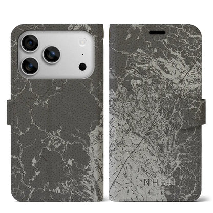 【那須（栃木県）】地図柄iPhoneケース（手帳タイプ）