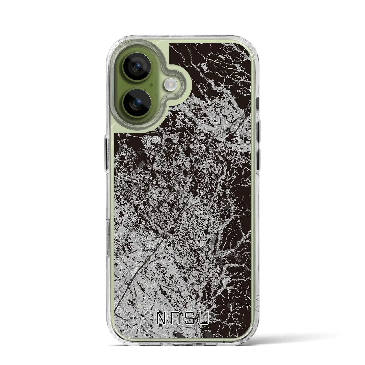 【那須（栃木県）】地図柄iPhoneケース（MagSafeタイプ）