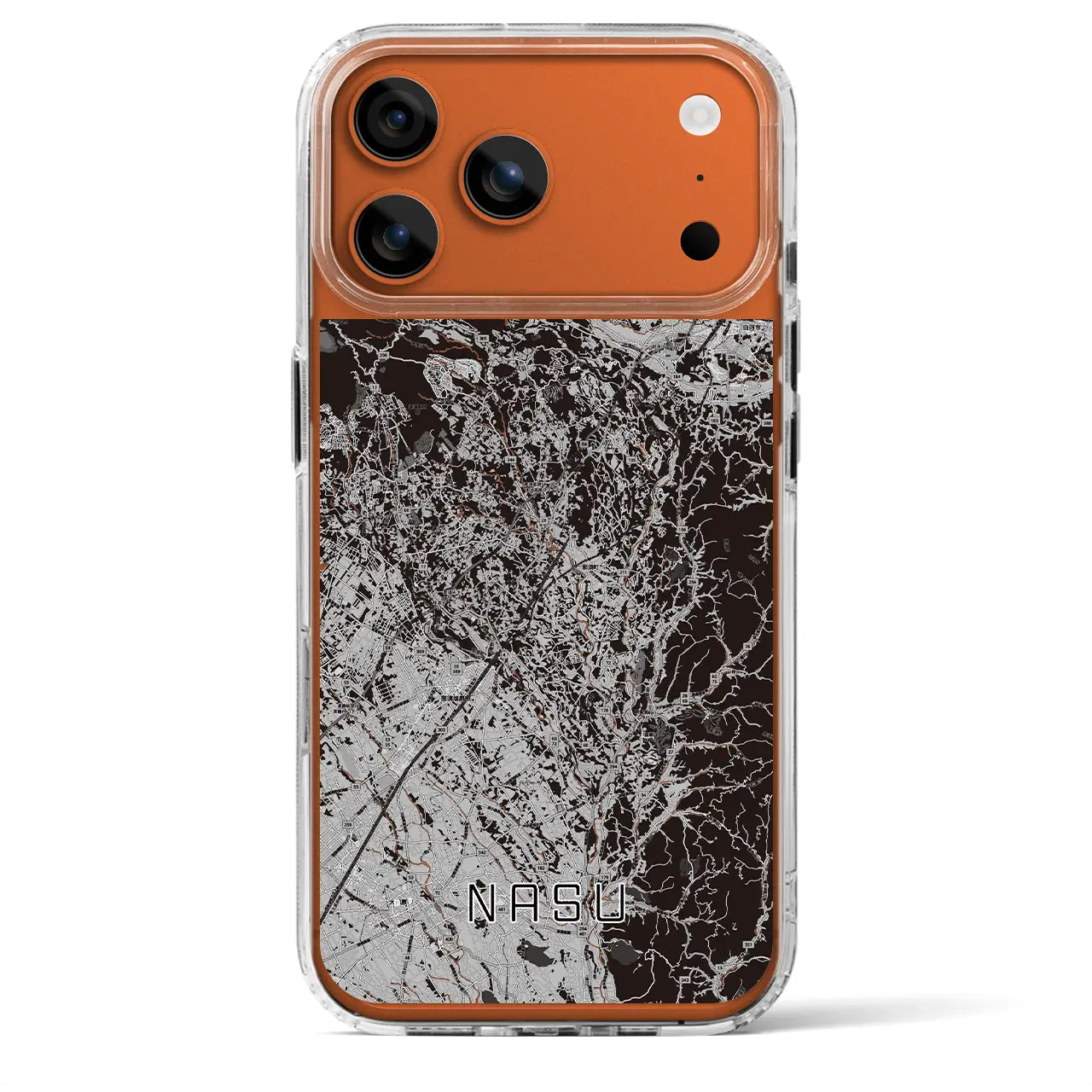 【那須（栃木県）】地図柄iPhoneケース（MagSafeタイプ）