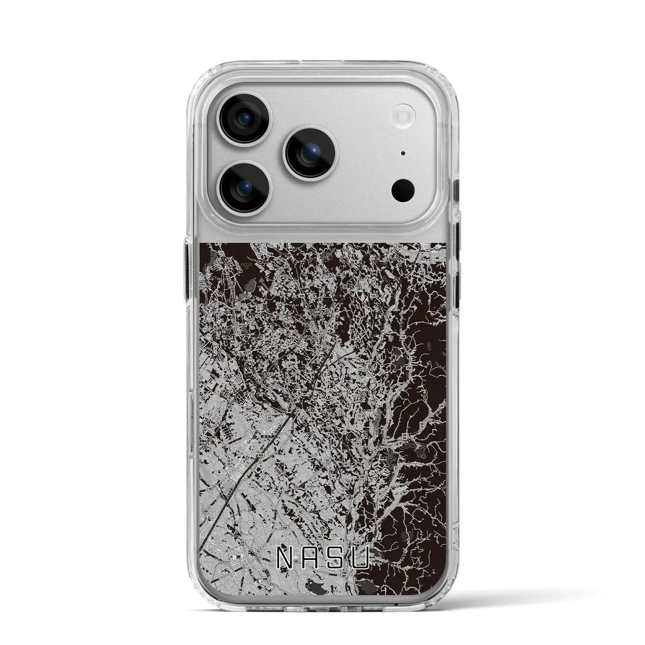 【那須（栃木県）】地図柄iPhoneケース（MagSafeタイプ）