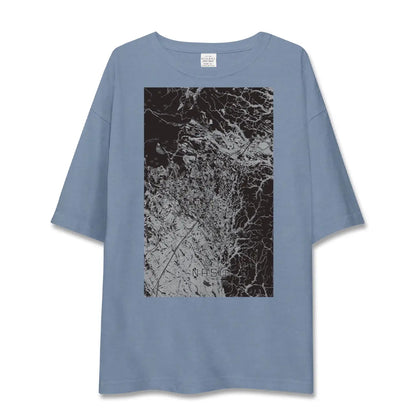 【那須（栃木県）】地図柄ビッグシルエットTシャツ