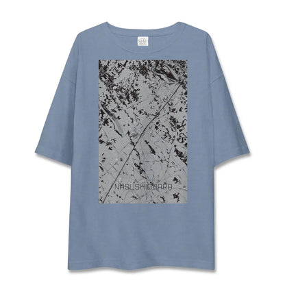 【那須塩原（栃木県）】地図柄ビッグシルエットTシャツ