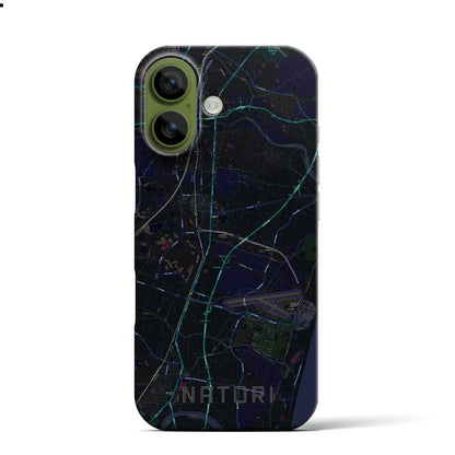 【名取（宮城県）】地図柄iPhoneケース（バックカバータイプ）