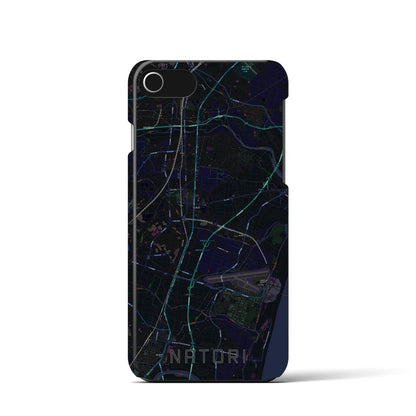 【名取（宮城県）】地図柄iPhoneケース（バックカバータイプ）