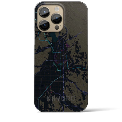 【名寄（北海道）】地図柄iPhoneケース（バックカバータイプ）