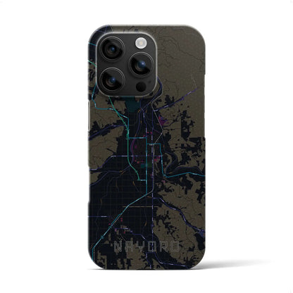 【名寄（北海道）】地図柄iPhoneケース（バックカバータイプ）