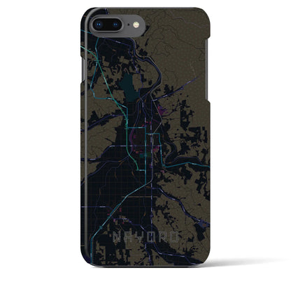 【名寄（北海道）】地図柄iPhoneケース（バックカバータイプ）