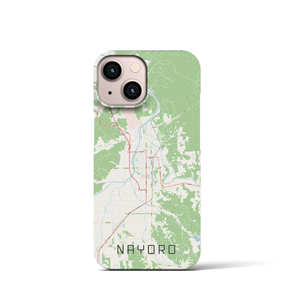 【名寄（北海道）】地図柄iPhoneケース（バックカバータイプ）