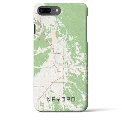 【名寄（北海道）】地図柄iPhoneケース（バックカバータイプ）