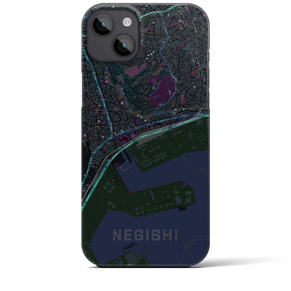 【根岸（神奈川県）】地図柄iPhoneケース（バックカバータイプ）