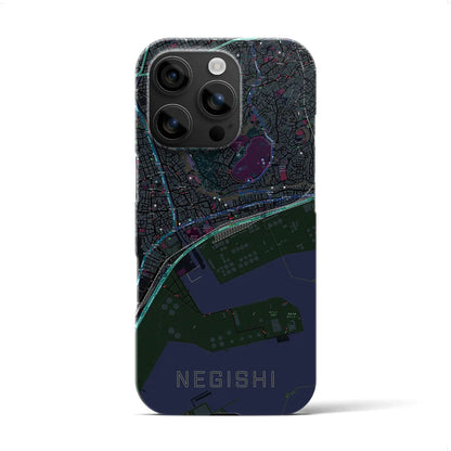 【根岸（神奈川県）】地図柄iPhoneケース（バックカバータイプ）